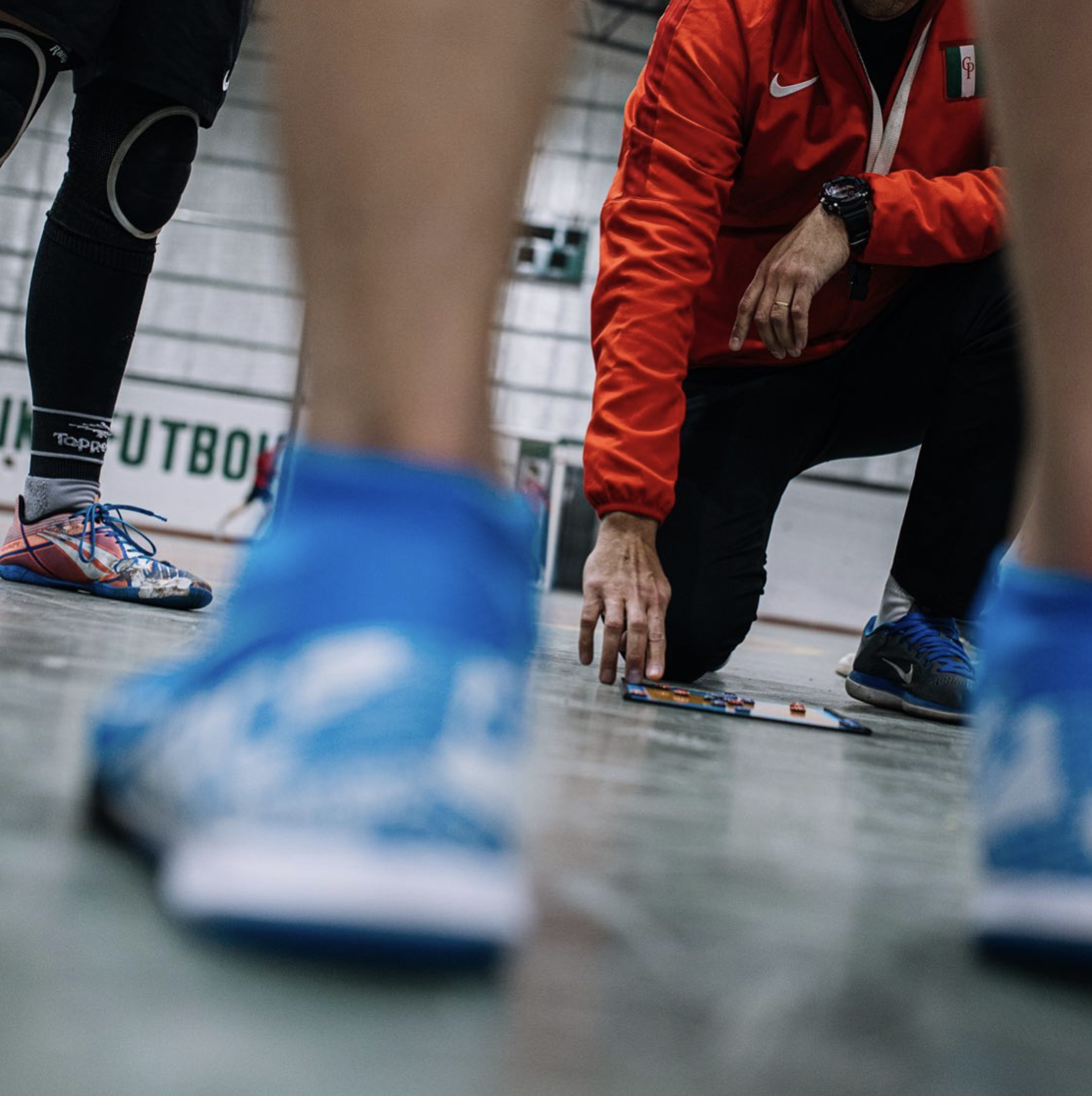 Entrenamiento con el cuerpo técnico